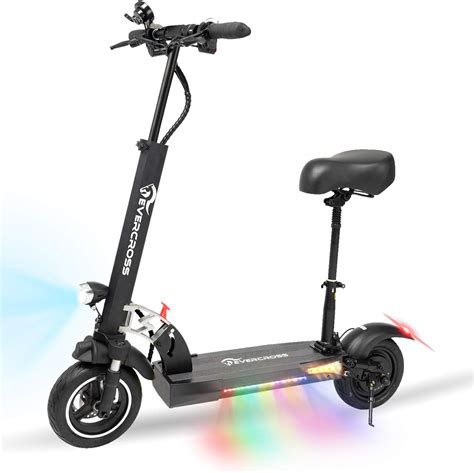 seat electric scooters for adults